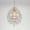 Brushed Brass, variant on The Lighting Store Dalia Indoor 3-light Crystal Chandelier Brushed Champagne Silver