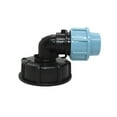 thumbnail image 1 of 20/25/32mm Garden Pipe Elbow Outlet Connector Water Splitter IBC Tank Adapter, 1 of 5