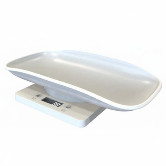 Lazsy Digital Pet Weight Scale Small Animal Weighing Scale Animal Care Tray with Auto Tare and Unit Conversion for Home Clinic Grooming