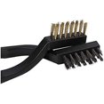 thumbnail image 3 of 18 Pack Wire Brush Set for Cleaning Welding Slag and Rust.Curved Handle Masonry brush Wire bristle for Cleaning Welding Slag and Rust, 3 of 5