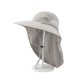 thumbnail image 4 of Typpkmm Sombrero Para El Sol Con ProteccióN Del Cuello De Malla De Color SóLido, 4 of 7