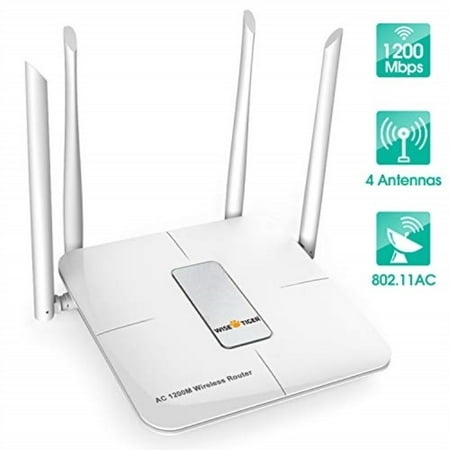 wifi router ac 5ghz wireless router dual band high speed for home office internet gaming works with (Best Wifi Speed For Gaming)