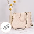 thumbnail image 6 of Uxcell Purse Chain Strap, 55" Purse Strap Shoulder Bag Replacement Strap, Black&Silver, 6 of 6