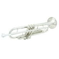 thumbnail image 1 of Trumpet Bb B Plat Laiton Exquis avec Embouchure Gants, 1 of 4