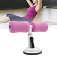 thumbnail image 3 of jinwen Sit Up Exercise Equipment for Floor/Adjustable Sit Up Assistant Device Abdominal Rose Pink, 3 of 8