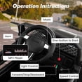 thumbnail image 3 of Infans 12V Kids Ride On Truck Car Electric Vehicle Remote w/ Music & Light, 3 of 7