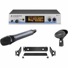 - Sennheiser Handheld transmitter with e945 supercardioid dynamic capsule, MZQ