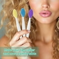 thumbnail image 6 of Unique Bargains Silicone Pore Brush Gentle Exfoliating Double-Sided Pore Cleaning Brush Deep Cleansing Tool Yellow Blue Purple 3 Pcs, 6 of 8
