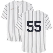 Hideki Matsui New York Yankees Autographed White Cooperstown Collection Pinstripe Replica Jersey - Kanji Signature - Fanatics Authentic Certified