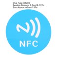 thumbnail image 4 of 20 pegatinas ID5200 NFC, etiqueta adhesiva redonda de 40 mm, etiqueta antiinterferencia con impresión NFC, 4 of 8