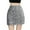 Gray, variant on Sngxgn Women's Pleated Skater Skirt Basic Casual High Waisted Ruffles Flared Mini Skirts(Black,S)