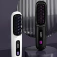 thumbnail image 2 of MUMQAQ Numoya Portable Straightener Brush - GoBrush PRO, Go Brush Pro Numoya Styling Brush Numoya Straightener Rechargeable Cordless Mini Hair Straightener Comb, 2 of 8