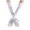 White, variant on Bmisegm Gloves for Women Opera Dance Elbow Length Finger 1920s Bridal Long Satin Formal Party Accessories Blue