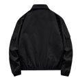 thumbnail image 3 of LYSMORA 2026 Men's Lapel Collar Multi Pocket Cargo Jacket, Button Front Elastic Cuff Loose Fit Outdoor Utility Casual Outer Shacket, 3 of 4