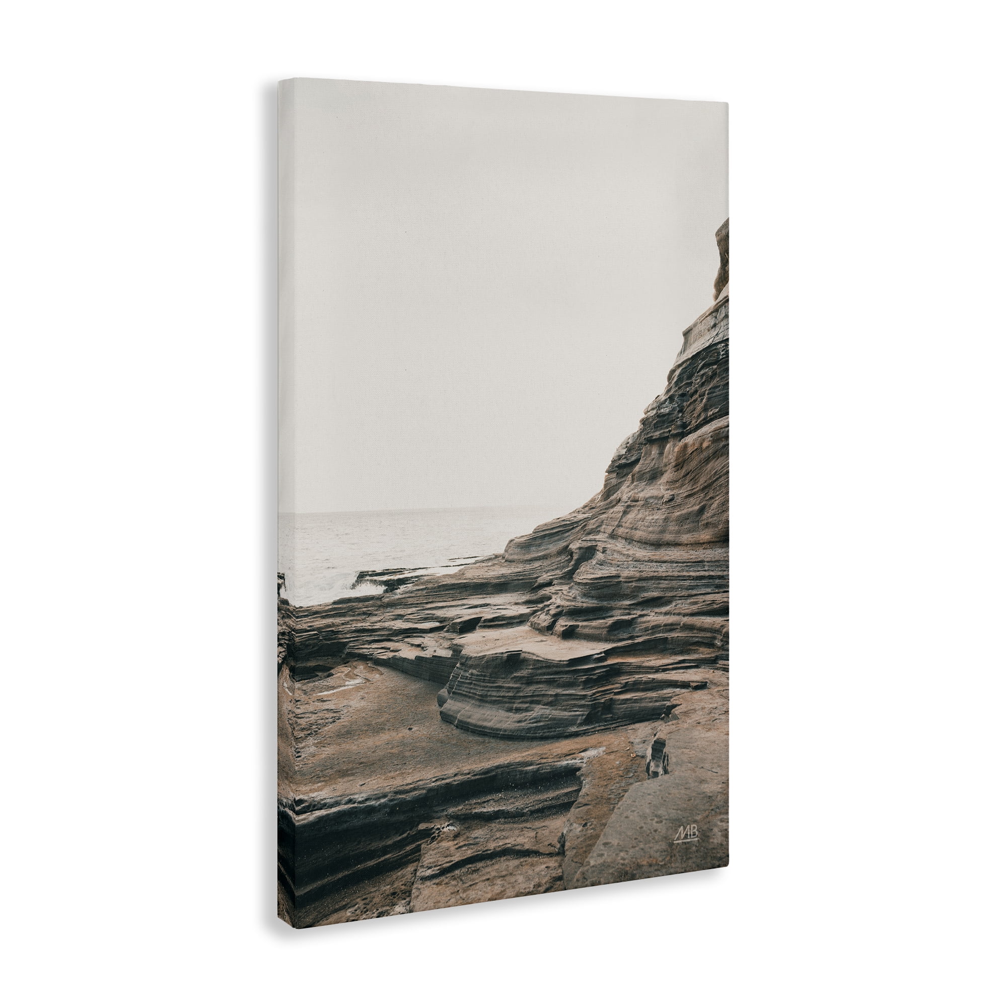 Stupell Industries Rocky Hawaiian Shore Landscape & Nature Photography Wrapped Canvas Art Print Wall Art, 20 x 30