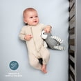 thumbnail image 4 of Bare Home 3 Pack Fitted Sheets - Premium 1800 Collection - Ultra Soft - Crib, Sky Blue/Spring Mint/Cloud Grey, 4 of 8