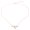 rose gold, variant on Versatile Snake Necklace Accessory Fashionable Coiled Serpents Necklace Neck Jewelry for Modern Wardrobe Enhancement