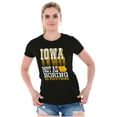 thumbnail image 4 of Iowa Locals Home State Pride Funny IA Womens Fitted Plus Size Graphic Tee Brisco Brands 2X, 4 of 5