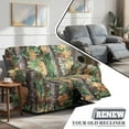 thumbnail image 5 of Yuyamidu Green Camo Recliner Loveseat Covers Hunting Print Reclining Couch Covers with Pockets Easy to Install Recliner Slipcovers for Living Room, 5 of 8