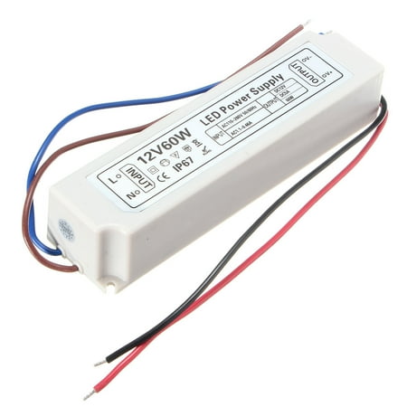 264v Switch - Waterproof(IP67) AC100-264V To DC12V/24V 60W Switch Power Supply Driver Adapter