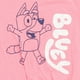 thumbnail image 5 of Conjunto de ropa Bluey para niñas pequeñas y pantalones cortos con forma de delfín, 5 of 6