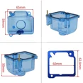 thumbnail image 3 of Suitable for Nueva actualización de carburador transparente for motocicleta con fondo transparente y orificio for derrames de aceite for taza de aceite de flotador PWK de 24, 26, 28, 30, 32 y 34 mm., 3 of 3