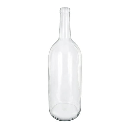 1.5 Liter Clear Claret/Bordeaux Bottles, 6 per case