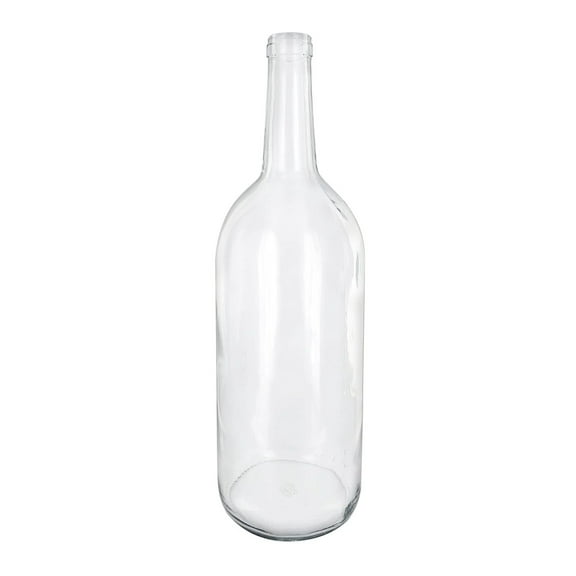 1.5 Liter Clear Claret/Bordeaux Bottles, 6 per case