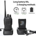 thumbnail image 3 of Baofeng BF-888S Radio Analógica 2 Unidades 5W 400-470MHz Walkie Talkie Negro, 3 of 5