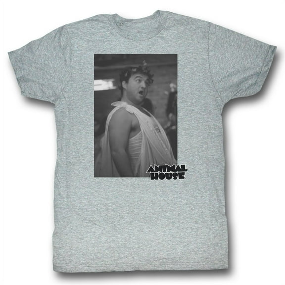 Animal House Toga Photo Heather Adult T-Shirt