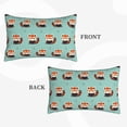 thumbnail image 2 of Sikiie Fox Print Plush Pillow Cover, Wrinkle-proof and Stain-resistant Pillow Protector without Pillow Core, Home Decoration-14"x20", 2 of 6