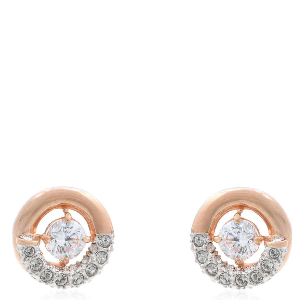 Swarovski Lifelong Heart Crystal Drop Earrings, Sparkly White