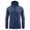 Dark Blue, variant on Hanes Men's Rain Jacket Waterproof Cycling Running Packable Raincoat with Hood Lightweight Windbreaker with Mesh Lining-Dark Gray L