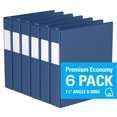 thumbnail image 1 of Davis Group, Premium Economy, D Ring, Binder, 6 Pack, 1.5", 1 of 3