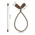 thumbnail image 2 of Uxcell Garland Ties, 16 Inches Christmas Decorative Garland Twist Ties for DIY Craft, Brown 6pcs, 2 of 5