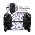 thumbnail image 5 of Wukai Lavender Flowers Elastic Luggage Cover: Personalized Protection for Your Suitcase - Fits 19~29-inch, Washable & Durable Travel Companion-Medium, 5 of 8