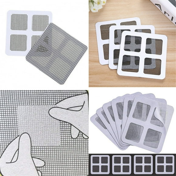 EGNMCR Mosquito Repellent Device Summer Self-adhesive Screen Window Door Repair Patch Hole Net Household Mosquito Screen stickers