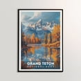 thumbnail image 3 of ELNEIT - Grand Teton National Park Poster, Unframed Matte Paper, S18, 3 of 3