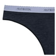thumbnail image 3 of Tanga Fruit Of The Loom para Mujer, Suave con Elástico Negro Talla M, 3 of 4