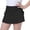 Black, variant on Coerni Girls' Tennis Skirt Sports Summer Sports Kids Athletic Running Yoga Shorts Skirts Casual School Workout Pockets Shorts