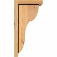 thumbnail image 3 of 7 1/2"W x 8"D x 16"H Carmel Smooth Corbel w/Backplate, Western Red Cedar, 3 of 9