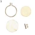 thumbnail image 1 of Opolski DIY Handmade Mini Wood Embroidery Hoop Frame Craft Photo Clothes Bags Decor Gift, 1 of 9