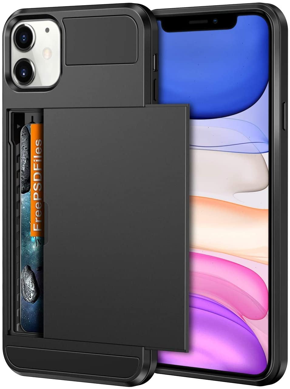 Vofolen Cover for iPhone 11 Case Wallet Credit Card Holder