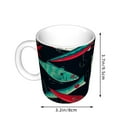 thumbnail image 2 of Disketp Fishing Lure Large Coffee Mug with Handle Tea Cup Novelty Coffee Cup for Men Women Office Work, 2 of 6