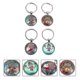 thumbnail image 4 of 4 PCS Christmas Keychain Ornaments Creative Bags Hanging Pendants Key Chains, 4 of 4
