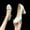 White, variant on Eltusu Women Chunky Heels, Round Toe Mid High Heels casual No Slip Block Heel Shoes Beige Size 5.5-9.5