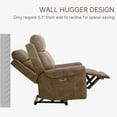 thumbnail image 2 of CHITA Wall Hugger Power Recliner with USB Ports for Living Room, 2 of 10