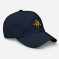 thumbnail image 2 of Funny Hot Dog Hat Hot Dog Hat Foodie Hat Foodie Sausage Hat Dad Life Hat Hot Dog Baseball Hat Hot Dog Embroidered Dad Hats Hotdog Cap (Navy), 2 of 3