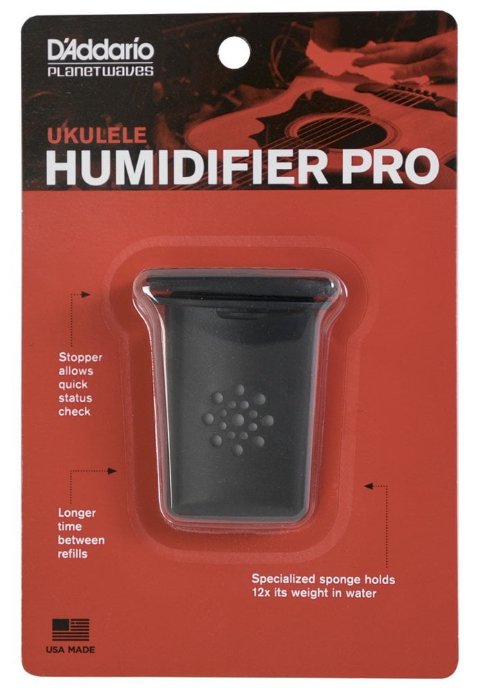 DAddario Planet Waves UHP Ukulele Humidifier Pro Uke Soundhole Humidifier 