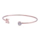 thumbnail image 2 of Pulsera Mujer Inicial Letra LuckyLy, Acero Inoxidable y Zirconia Cúbica, Modelo Sonia rosa UNITALLA, 2 of 8